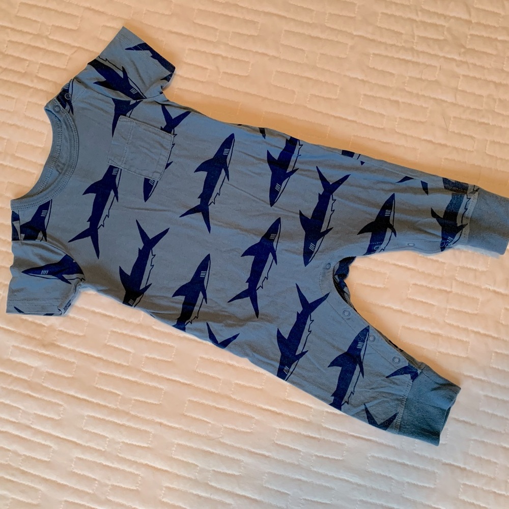 Tea Collection Pocket Baby Romper